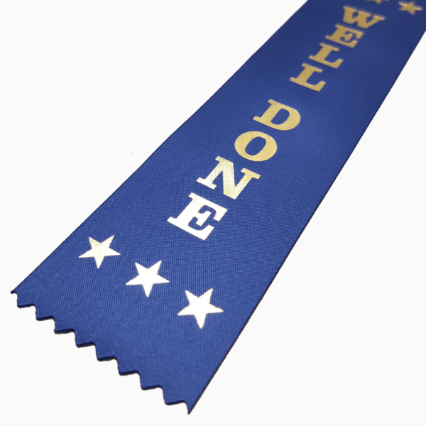 Well Done award ribbon
